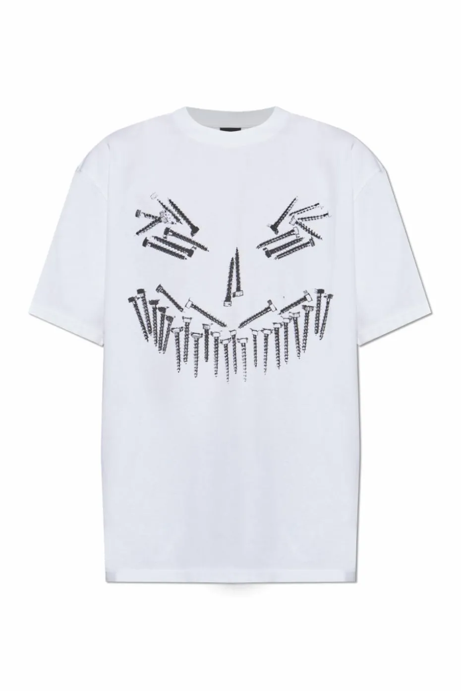 44 Label Group BIAŁY T-shirt z logo