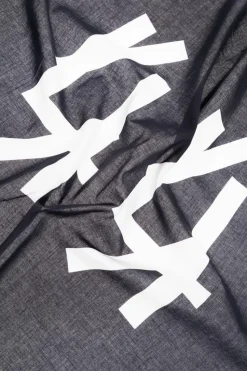 44 Label Group CZARNY Chusta z logo