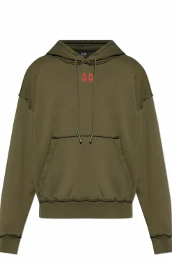 44 Label Group ZIELONY Bluza z kapturem