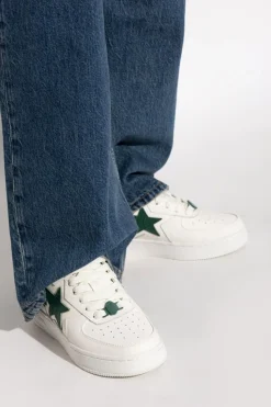 A BATHING APE® BIAŁY Buty sportowe