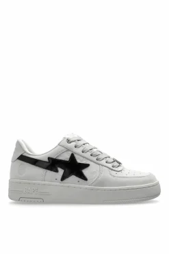 A BATHING APE® BIAŁY Buty sportowe z logo