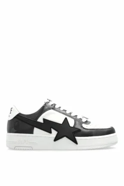 A BATHING APE® CZARNY Buty sportowe z logo