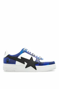 A BATHING APE® NIEBIESKI Buty sportowe z logo