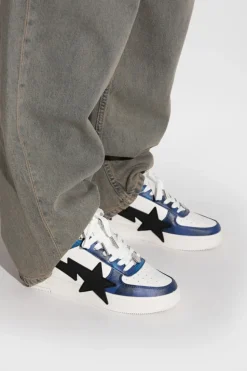 A BATHING APE® NIEBIESKI Buty sportowe z logo