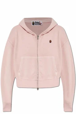 A BATHING APE® RÓŻOWY Bluza z kapturem