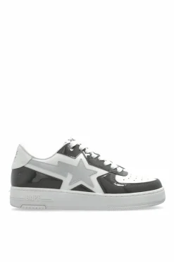A BATHING APE® SZARY Buty sportowe z logo
