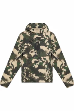 A BATHING APE® ZIELONY Bluza z logo