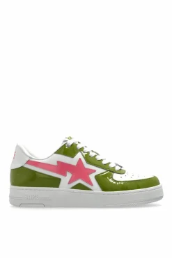 A BATHING APE® ZIELONY Buty sportowe z logo