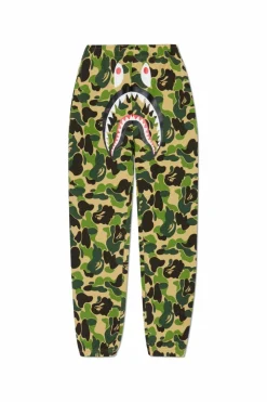 A BATHING APE® ZIELONY Spodnie dresowe