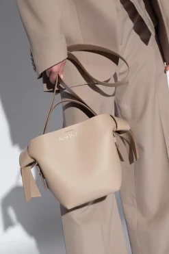 Acne Studios beżowy Torba na ramię ‘Musubi Mini’