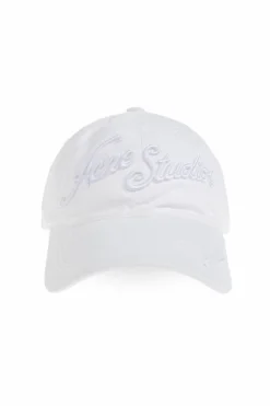 Acne Studios BIAŁY Czapka z daszkiem