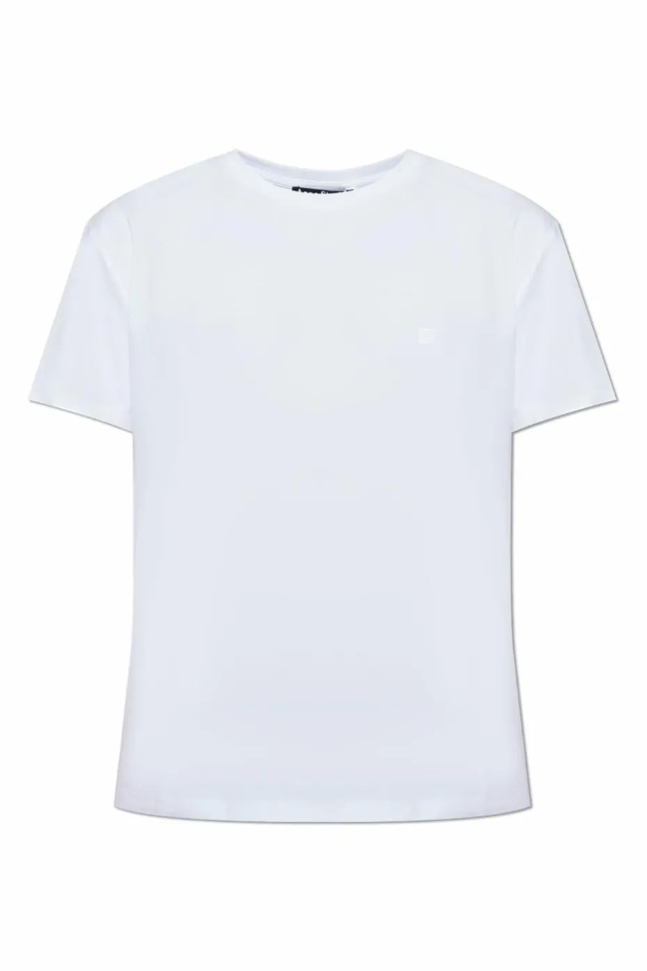 Acne Studios BIAŁY T-shirt z logo