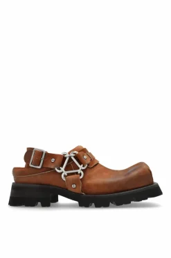 Acne Studios BRĄZOWY Skórzane buty