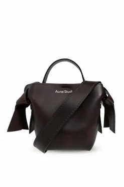 Acne Studios BRĄZOWY Torba na ramię