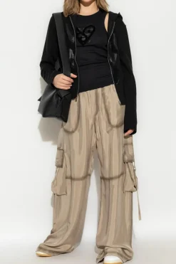 Acne Studios CZARNY Bluza z kapturem