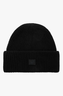 Acne Studios CZARNY Czapka z logo