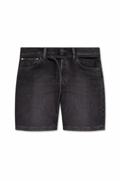 Acne Studios CZARNY Jeansowe szorty