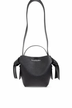 Acne Studios CZARNY Torba na ramię