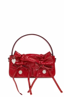 Acne Studios CZERWONY Torba do ręki `Micro`