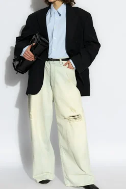 Acne Studios jasnoniebieski Jeansy typu `baloon`