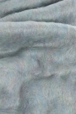 Acne Studios jasnoniebieski Wełniany szal