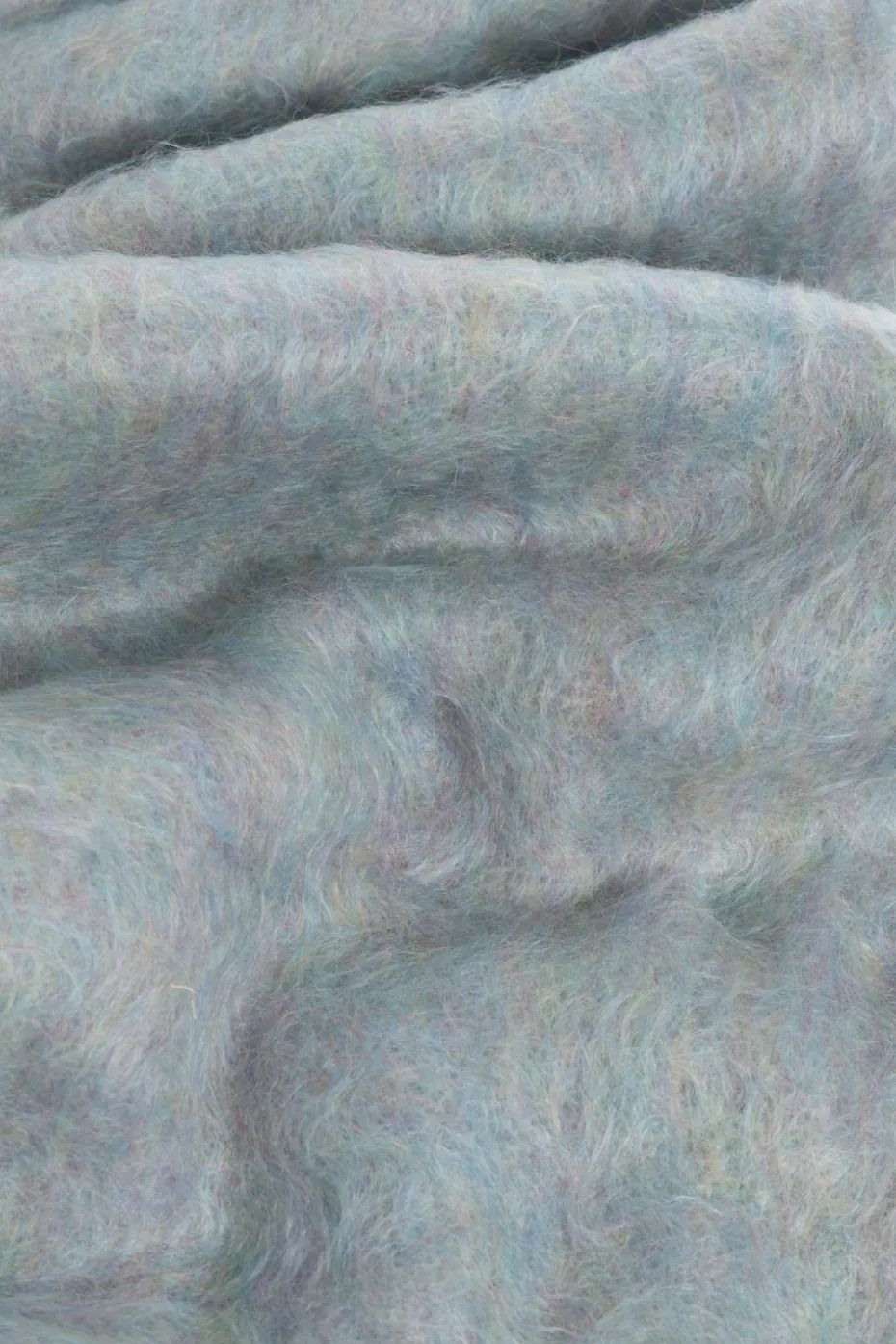 Acne Studios jasnoniebieski Wełniany szal