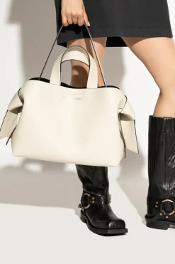 Acne Studios kremowy Torba ‘Musubi Midi’ typu ‘shopper’