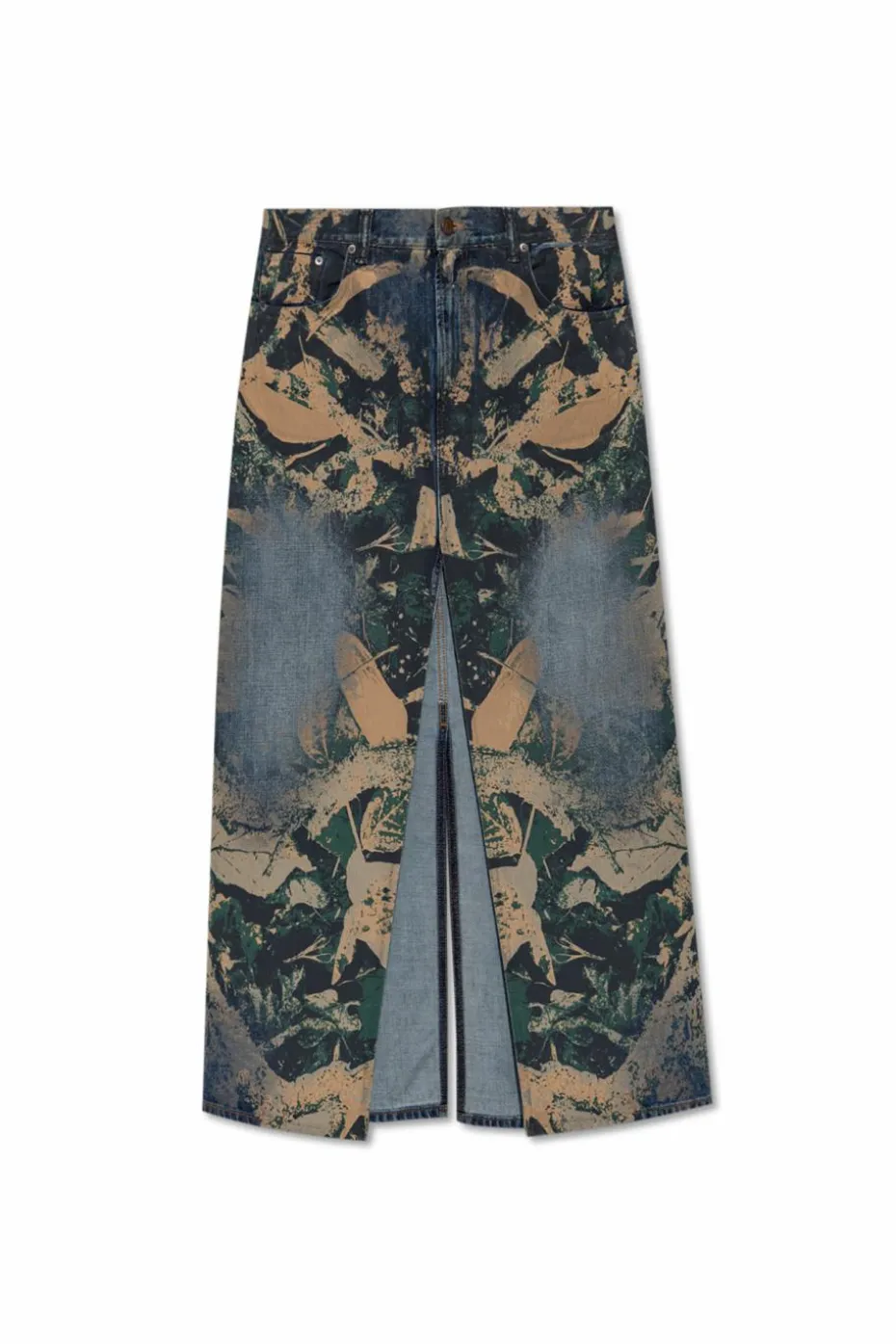 Acne Studios MULTIKOLOR Jeansowa spódnica