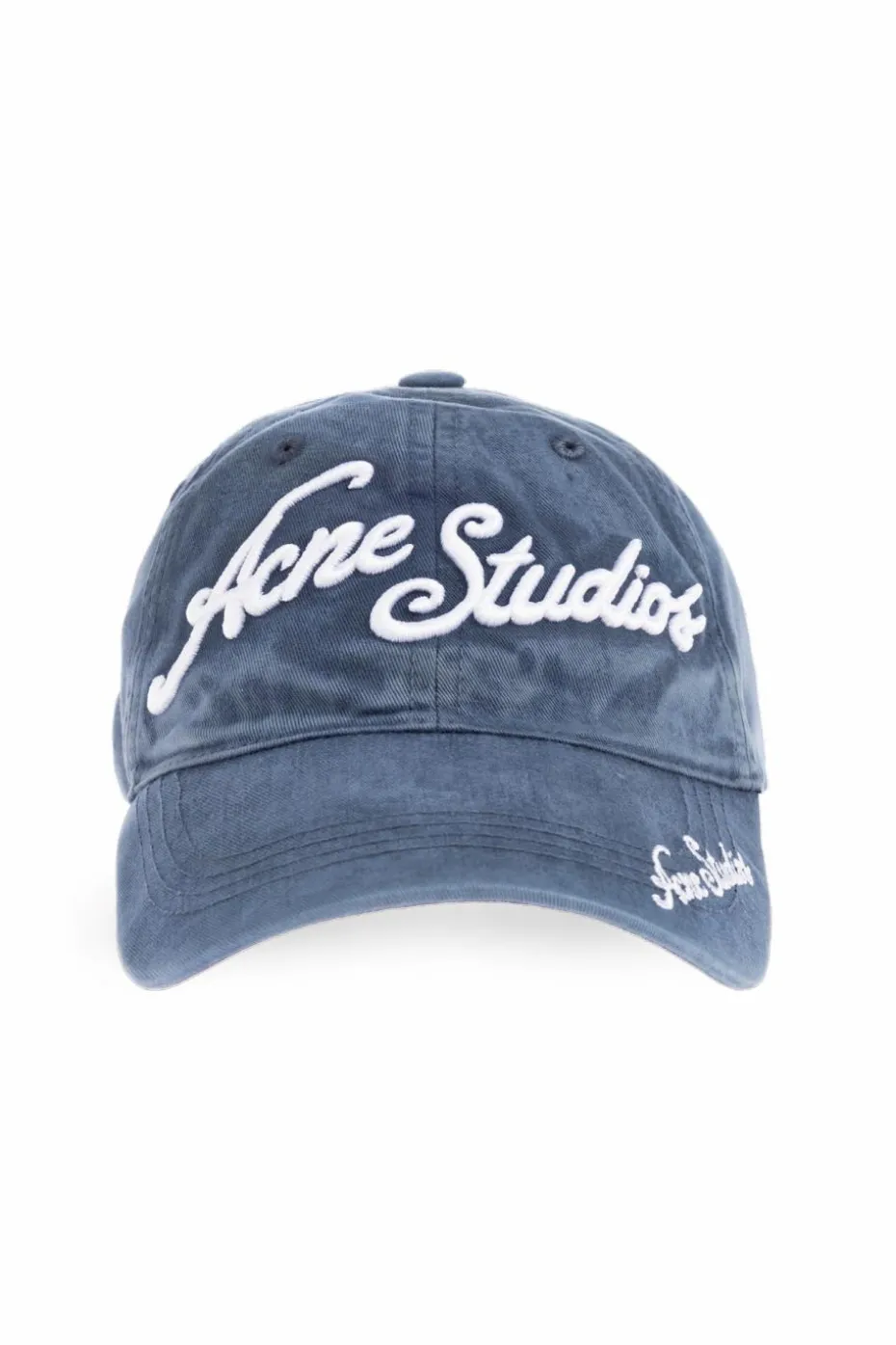 Acne Studios NIEBIESKI Czapka z daszkiem