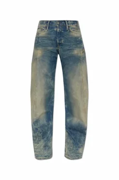 Acne Studios NIEBIESKI Jeansy typu ‘loose’