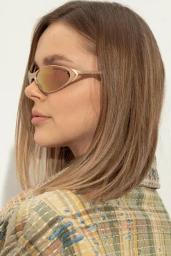 Acne Studios POMARAŃCZOWY Okulary przeciwsłoneczne