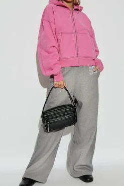 Acne Studios RÓŻOWY Bluza z kapturem