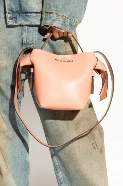 Acne Studios RÓŻOWY Torba na ramię
