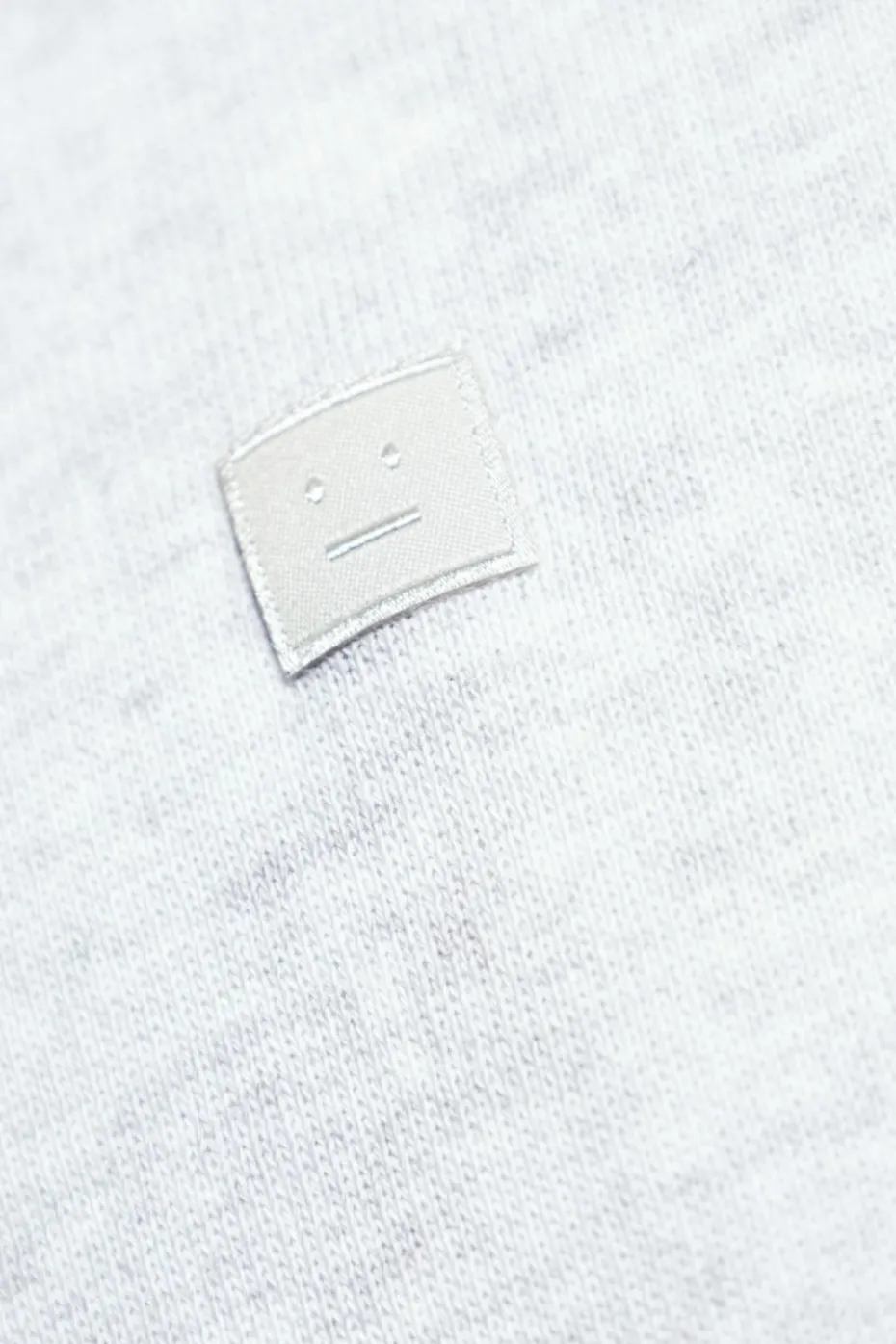 Acne Studios SZARY Bawełniana bluza