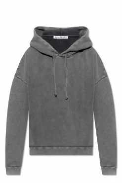 Acne Studios SZARY Bluza z kapturem