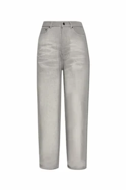 Acne Studios SZARY Spodnie z kieszeniami