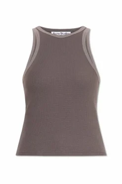 Acne Studios SZARY Top bez rękawów