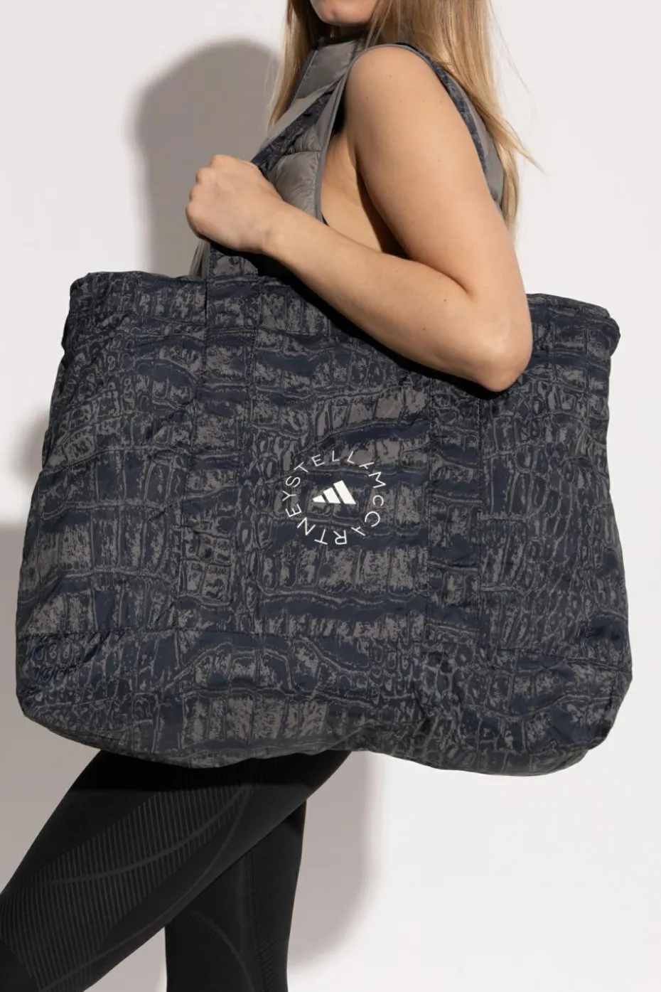 ADIDAS by Stella McCartney CZARNY Torba typu `shopper`