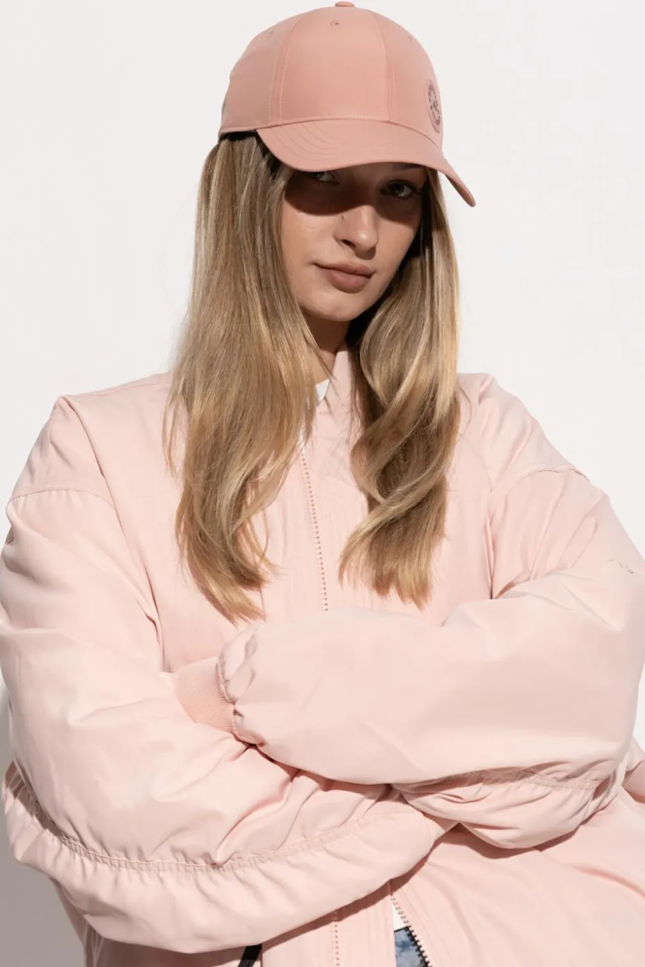 ADIDAS by Stella McCartney RÓŻOWY Czapka z daszkiem