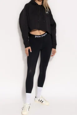 ADIDAS by Stella McCartney CZARNY Bluza o luźnym kroju z kapturem