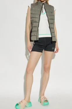 ADIDAS by Stella McCartney SZARY Szorty z logo