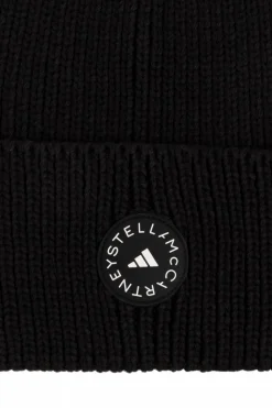 ADIDAS by Stella McCartney CZARNY Czapka z logo
