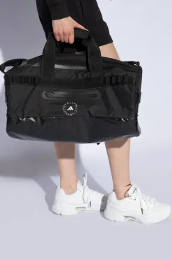 ADIDAS by Stella McCartney CZARNY Torba sportowa z logo