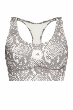 ADIDAS by Stella McCartney SZARY Biustonosz sportowy
