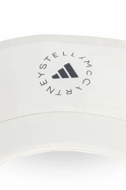 ADIDAS by Stella McCartney BIAŁY Daszek z logo