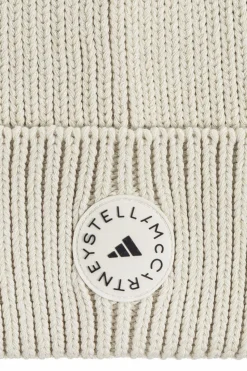 ADIDAS by Stella McCartney kremowy Czapka z logo