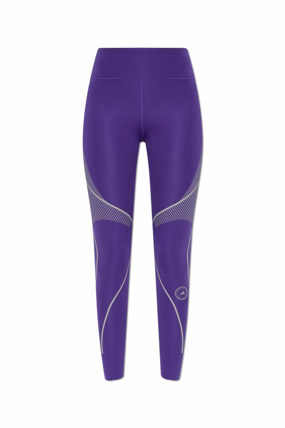 ADIDAS by Stella McCartney FIOLETOWY Leginsy treningowe