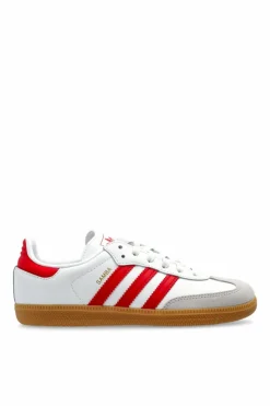ADIDAS Kids BIAŁY Buty sportowe `SAMBA OG C`