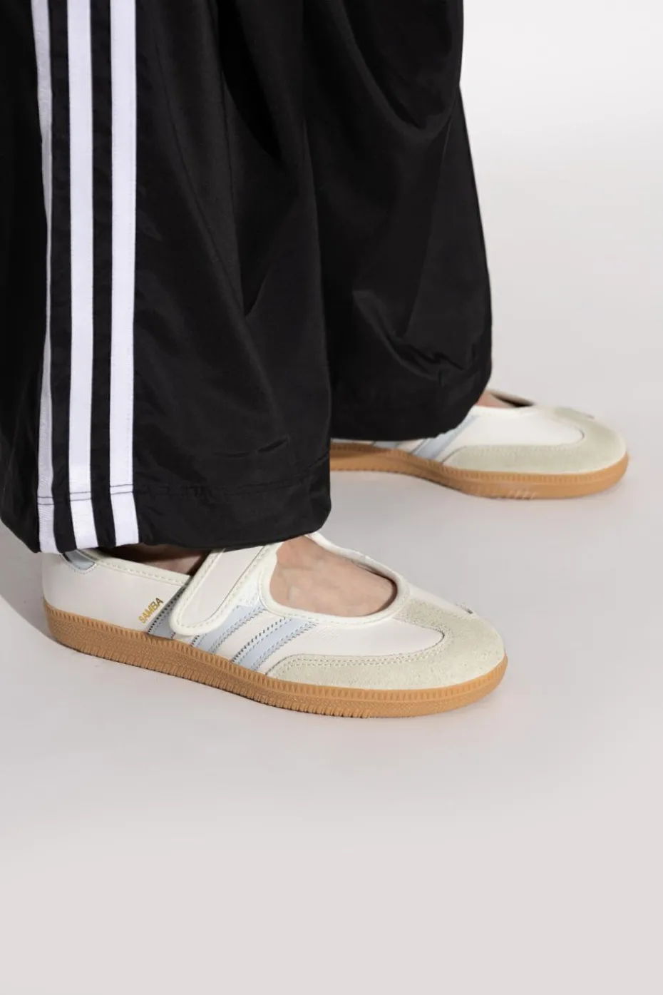 ADIDAS Originals BIAŁY Baleriny `Samba Jane`