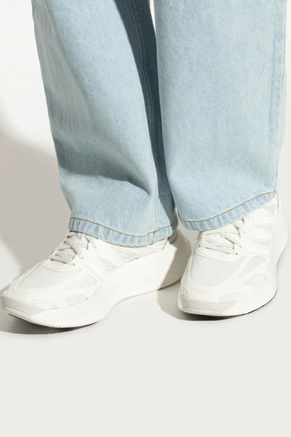 ADIDAS Originals BIAŁY Buty sportowe `ADIZERO ARUKU`